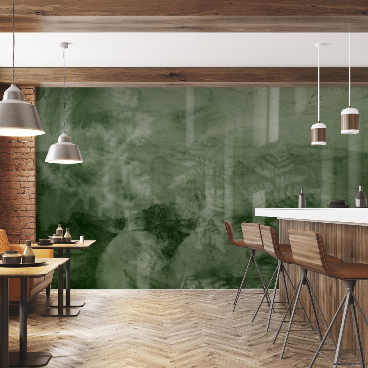 Tapet aurora garden green, dream prints 
